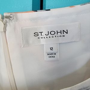 Size 12 St. John floral dress